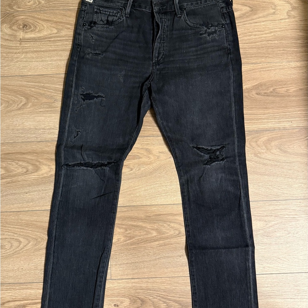 Citizens of Humanity Corey Slouch Jeans (women’s), size 27, black/charcoal